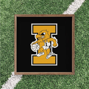 Iowa Hawkeyes Artwork | Iowa Hawkeyes Wall Art (Officially Licensed)Square