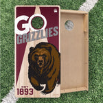 Load image into Gallery viewer, Montana Grizzlies Cornhole Boards 2x4 (Officially Licensed)
