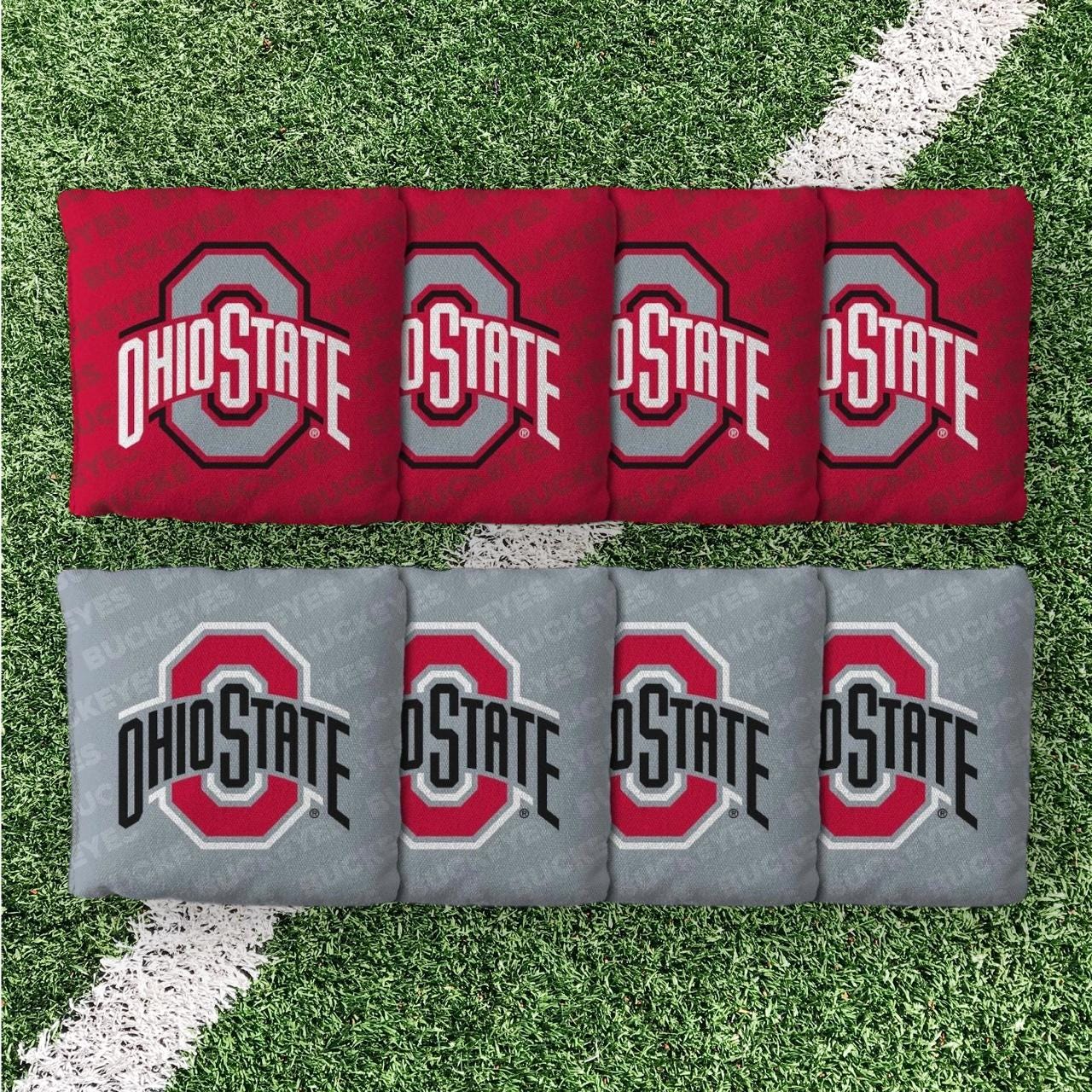 Ohio State Buckeyes Cornhole Boards 2x4 (Officially Licensed)
