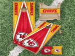 Load image into Gallery viewer, Kansas City Chiefs Cornhole Boards 2x4 | Officially Licensed
