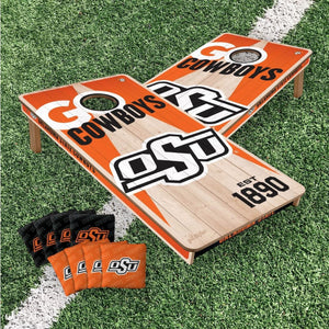 Oklahoma State Cowboys Cornhole Boards 2x4 (Officially Licensed)