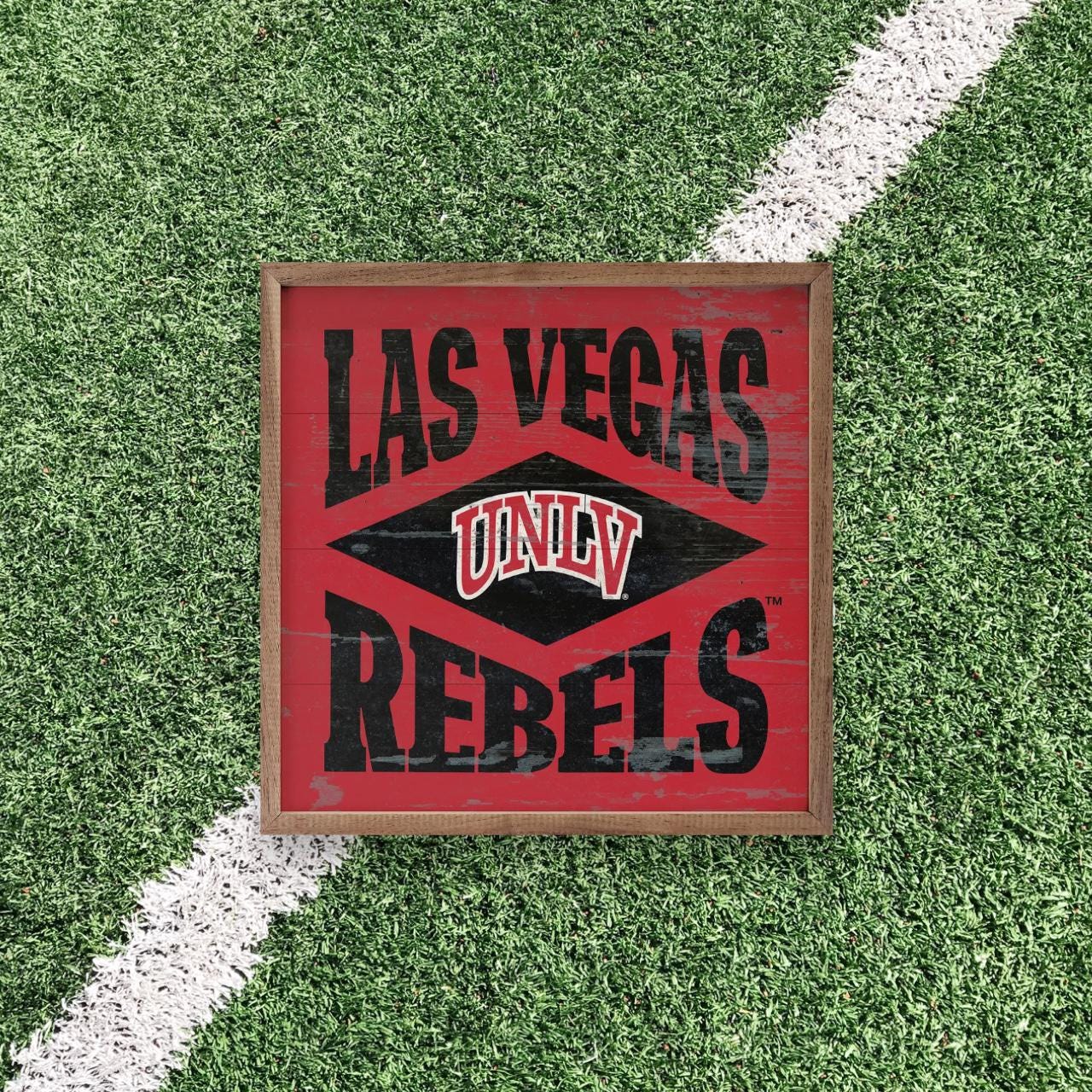 UNLV Rebels Artwork | UNLV Rebels Wall Art (Officially Licensed)Square