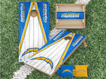 Load image into Gallery viewer, Los Angeles Chargers Cornhole Boards 2x4 | Officially Licensed
