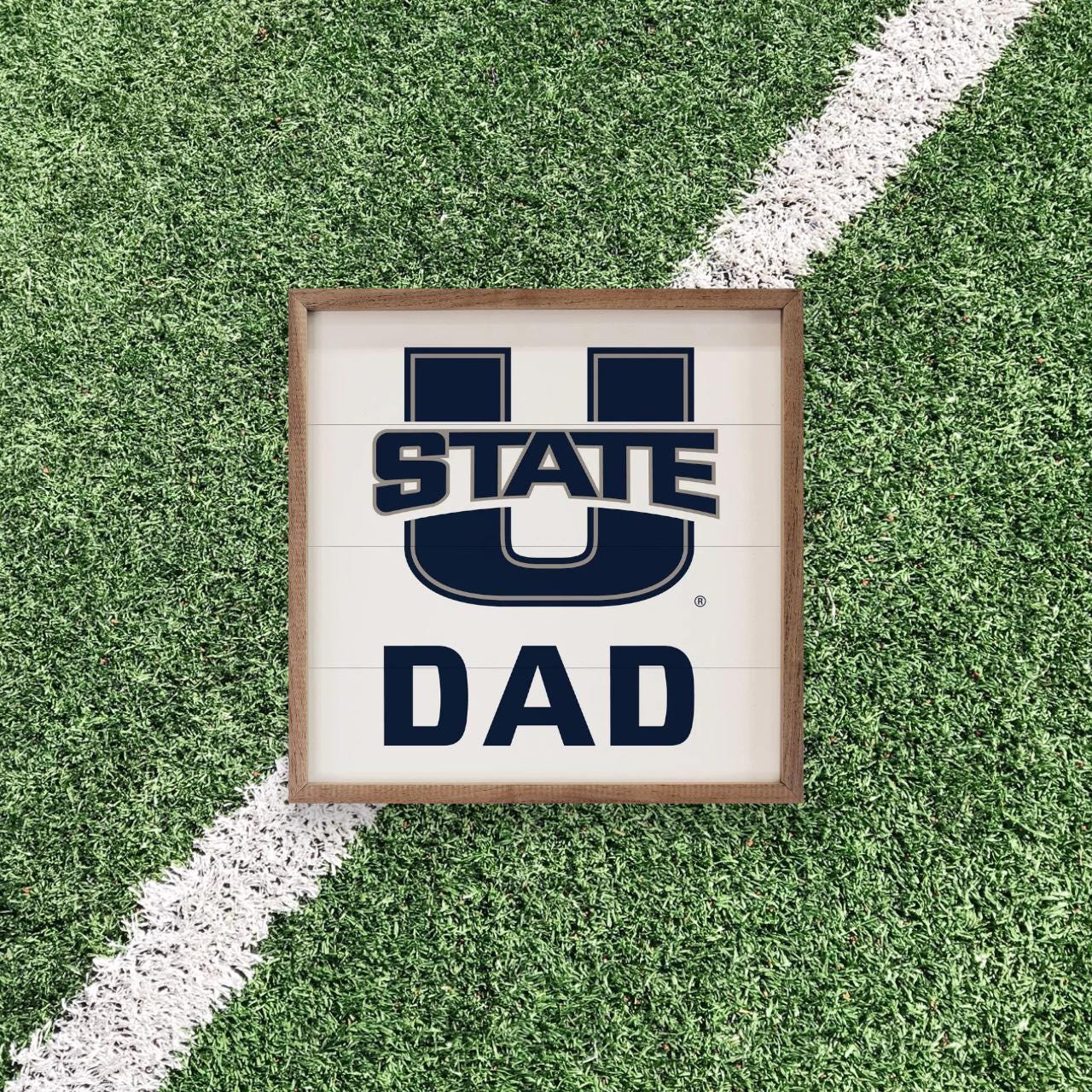 Utah State Aggies Artwork | Utah State Aggies Wall Art (Officially Licensed)Square