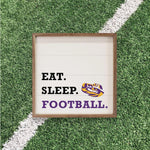 Load image into Gallery viewer, LSU Tigers Artwork | LSU Tigers Wall Art (Officially Licensed)Square
