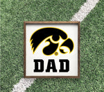 Load image into Gallery viewer, Iowa Hawkeyes Artwork | Iowa Hawkeyes Wall Art (Officially Licensed)Square
