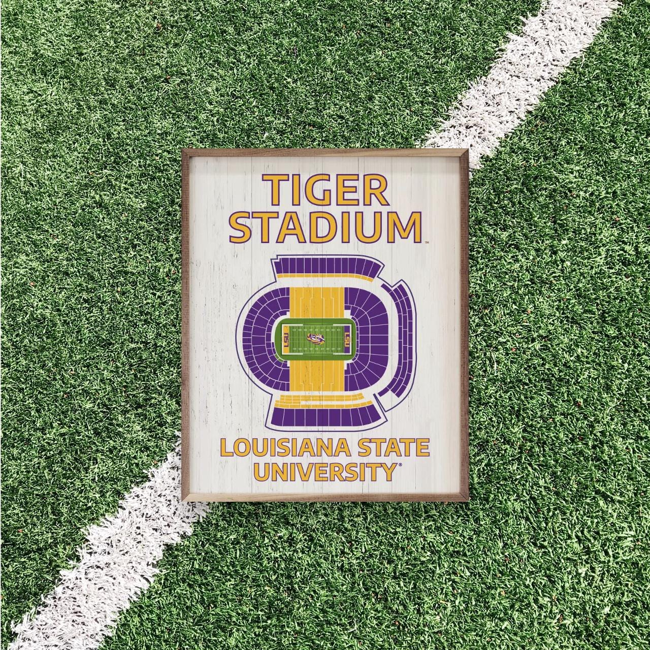 LSU Tigers Artwork | LSU Tigers Wall Art (Officially Licensed)