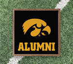 Load image into Gallery viewer, Iowa Hawkeyes Artwork | Iowa Hawkeyes Wall Art (Officially Licensed)Square
