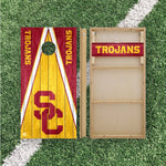 Load image into Gallery viewer, USC Trojans Cornhole Boards 2x4 | Officially Licensed
