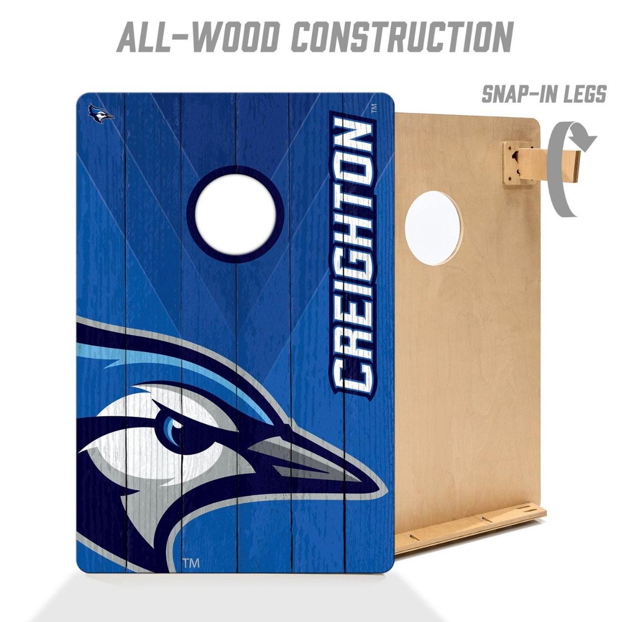 Creighton Bluejays Cornhole Boards 2x3 (Officially Licensed)