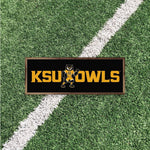 Load image into Gallery viewer, Kennesaw State Owls Artwork | kennesaw State Owls Wall Art (Officially Licensed) Rectangle
