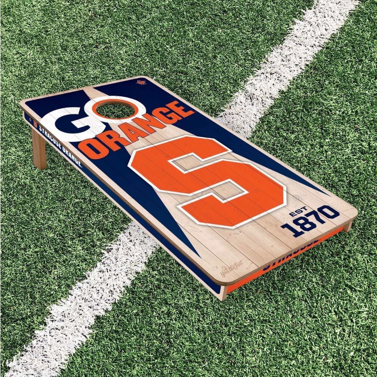 Syracuse Orange Cornhole Boards 2x4 (Officially Licensed)