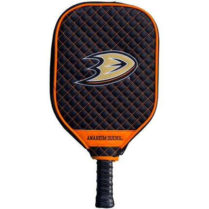 Anaheim Ducks Quilted Pickleball Paddle Cover