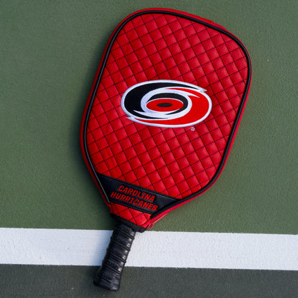 Carolina Hurricanes Quilted Pickleball Paddle Cover