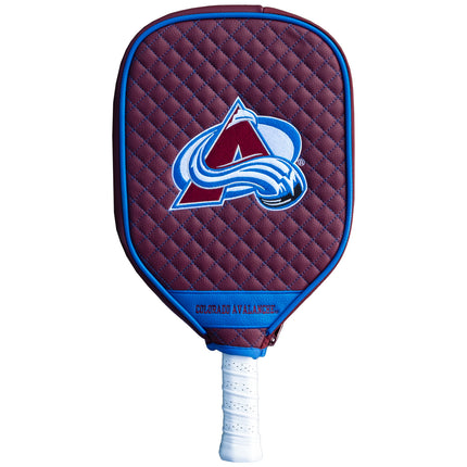 Colorado Avalanche Quilted Pickleball Paddle Cover (Maroon)