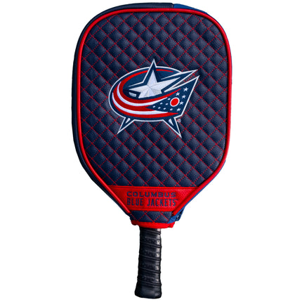 Columbus Blue Jackets Quilted Pickleball Paddle Cover