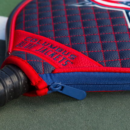 Columbus Blue Jackets Quilted Pickleball Paddle Cover
