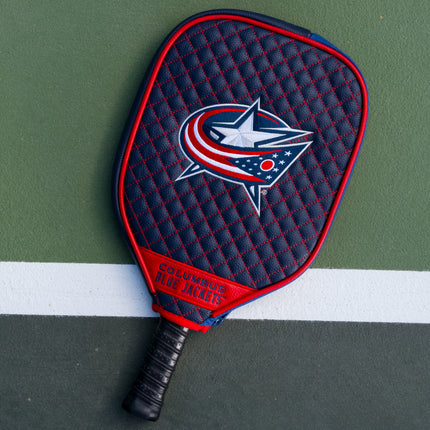 Columbus Blue Jackets Quilted Pickleball Paddle Cover