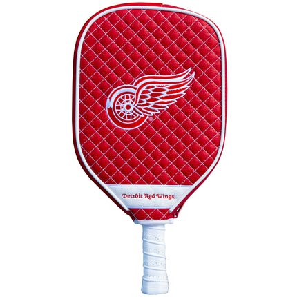 Detroit Red Wings Quilted Pickleball Paddle Cover