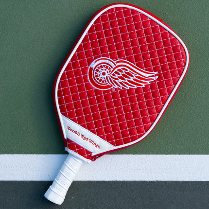 Detroit Red Wings Quilted Pickleball Paddle Cover