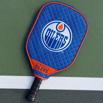 Edmonton Oilers Quilted Pickleball Paddle Cover