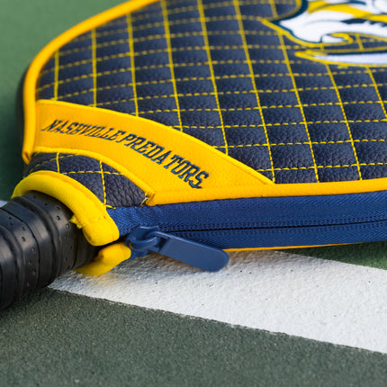 Nashville Predators Quilted Pickleball Paddle Cover