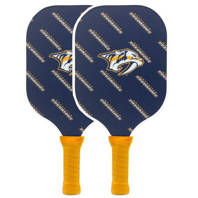 Nashville Predators Pickleball Paddle Set