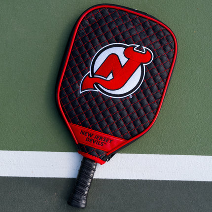 New Jersey Devils Quilted Pickleball Paddle Cover