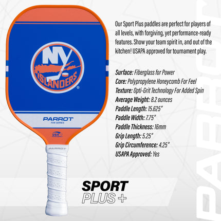 New York Rangers Sport Plus Pickleball Paddle Set