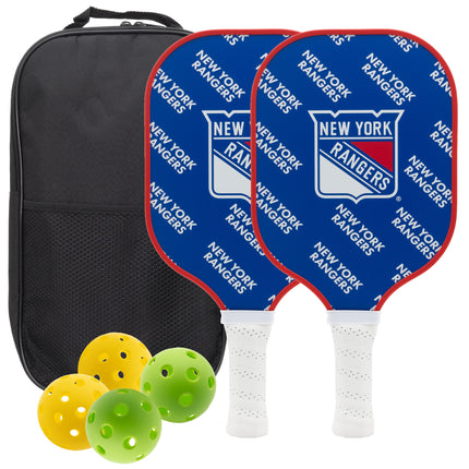 New York Rangers Pickleball Paddle Set