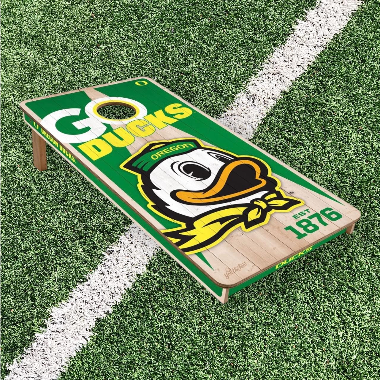 Oregon Ducks Cornhole Boards 2x4 (Officially Licensed)