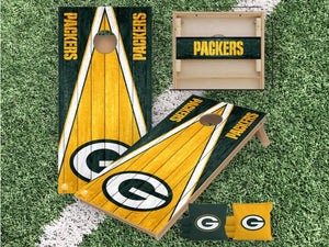 Green Bay Packers Cornhole Boards 2x4 | Officially Licensed