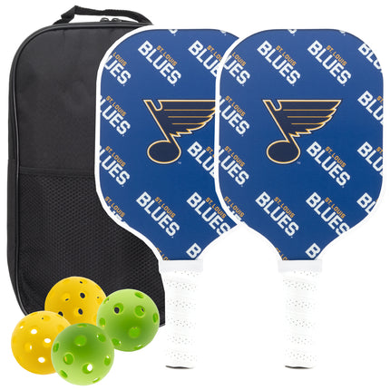 St. Louis Blues Pickleball Paddle Set