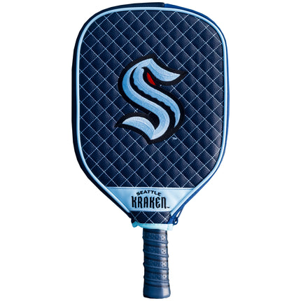 Seattle Kraken Quilted Pickleball Paddle Cover