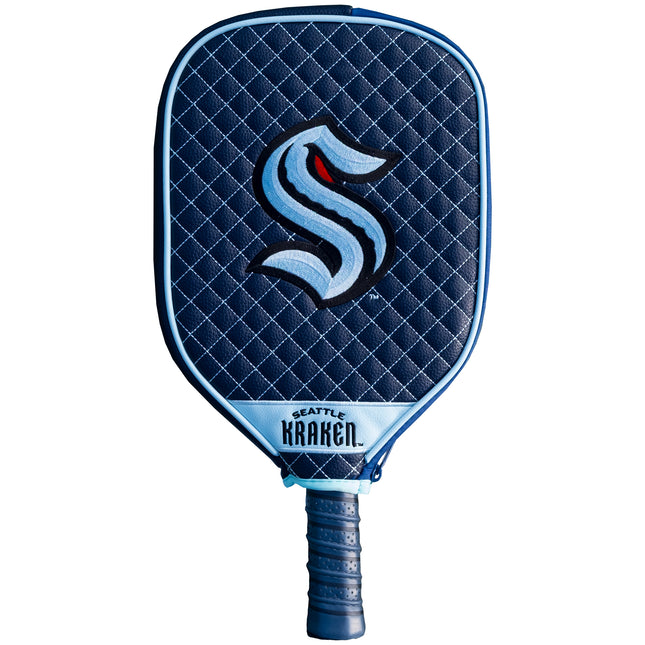 Seattle Kraken Quilted Pickleball Paddle Cover
