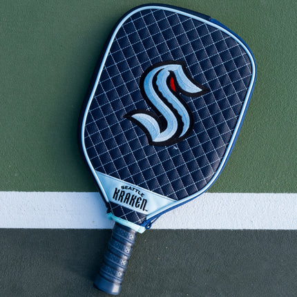 Seattle Kraken Quilted Pickleball Paddle Cover