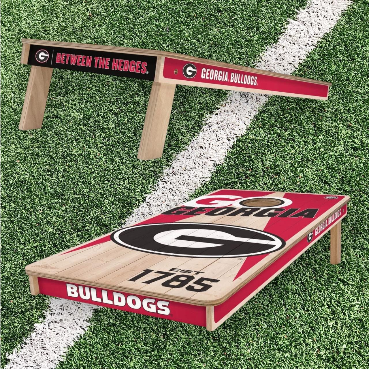 Georgia Bulldogs Cornhole Boards 2x4 (Officially Licensed)
