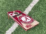 Load image into Gallery viewer, Alabama Crimson Tide Cornhole Boards 2x4 (Officially Licensed)
