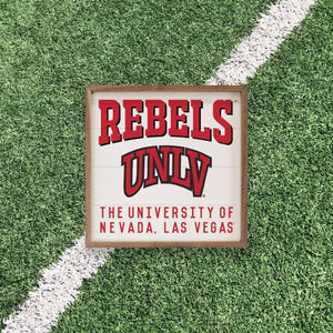 UNLV Rebels Artwork | UNLV Rebels Wall Art (Officially Licensed)Square