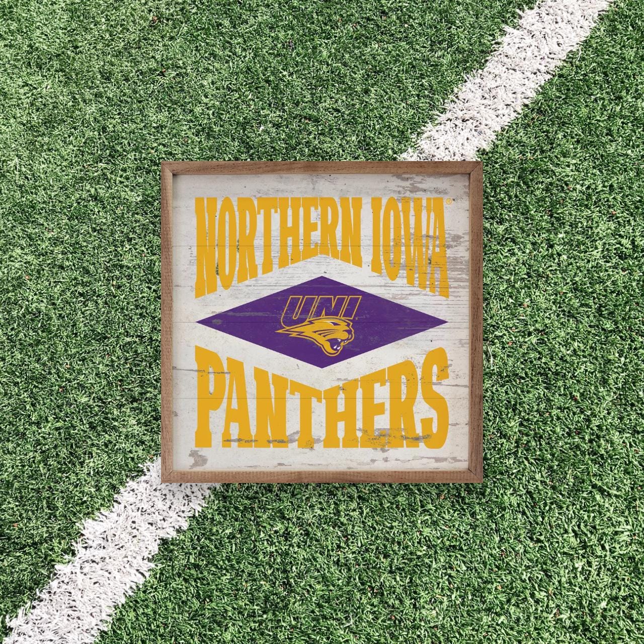 Northern Iowa Panthers Artwork | Northern Iowa Panthers Wall Art (Officially Licensed)Square