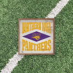 Load image into Gallery viewer, Northern Iowa Panthers Artwork | Northern Iowa Panthers Wall Art (Officially Licensed)Square
