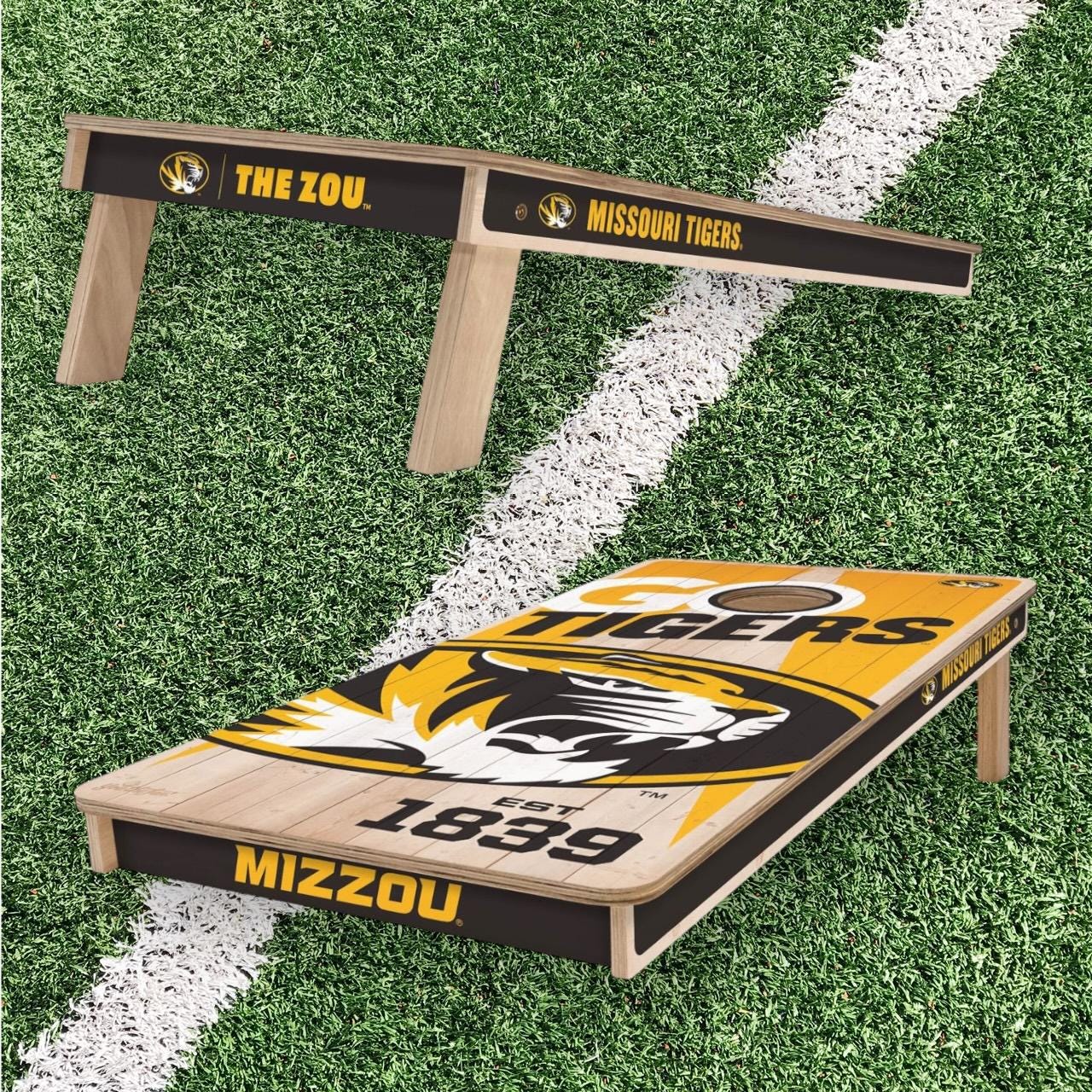 Missouri Tigers Cornhole Boards 2x4 (Officially Licensed)