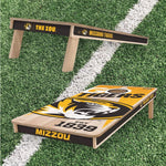 Load image into Gallery viewer, Missouri Tigers Cornhole Boards 2x4 (Officially Licensed)
