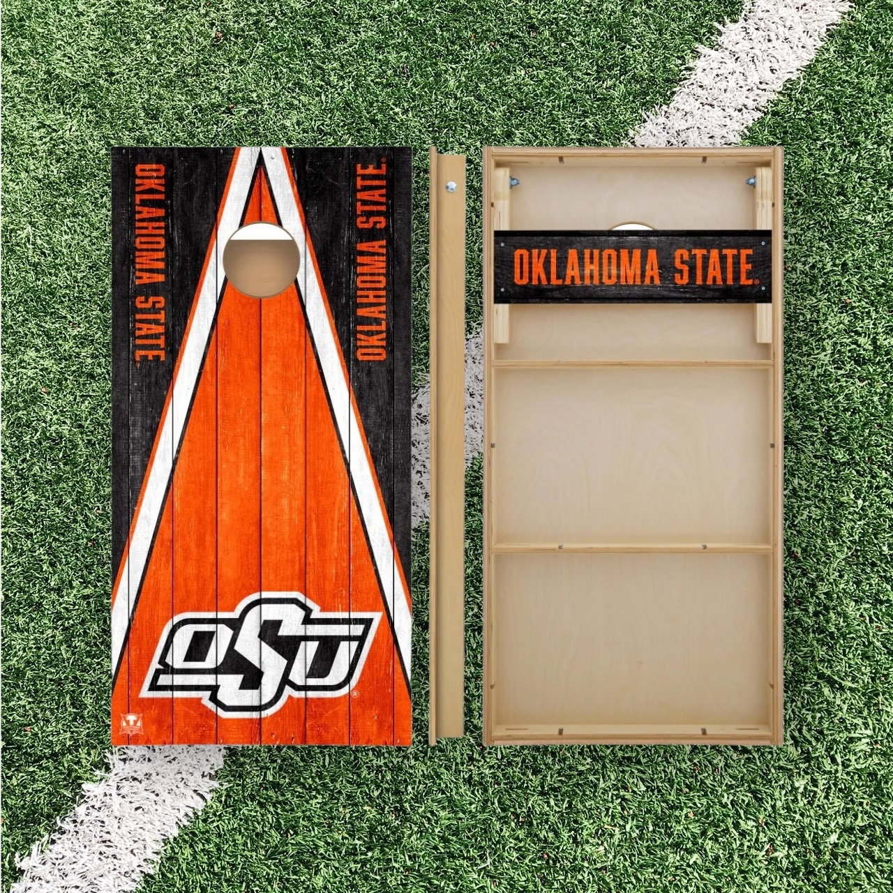 Oklahoma State Cowboys Cornhole Boards 2x4 | Officially Licensed