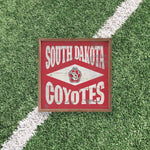 Load image into Gallery viewer, South Dakota Coyotes Artwork | South Dakota Coyotes Wall Art (Officially Licensed)Square
