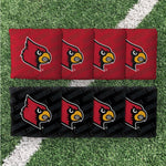 Load image into Gallery viewer, Louisville Cardinals Cornhole Boards 2x4 (Officially Licensed)
