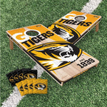 Load image into Gallery viewer, Missouri Tigers Cornhole Boards 2x4 (Officially Licensed)

