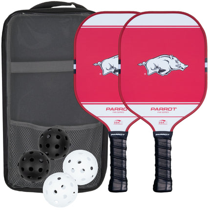 Arkansas Razorbacks Sport Plus Pickleball Paddle Set
