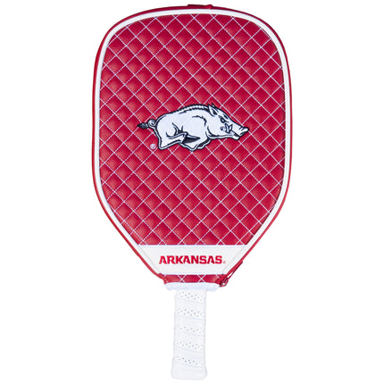 Arkansas Razorbacks Quilted Pickleball Paddle Cover