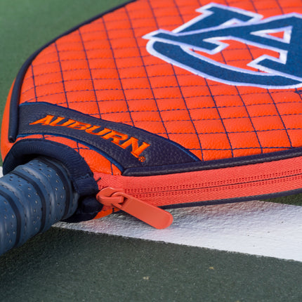 Auburn Tigers Quilted Pickleball Paddle Cover (Orange)
